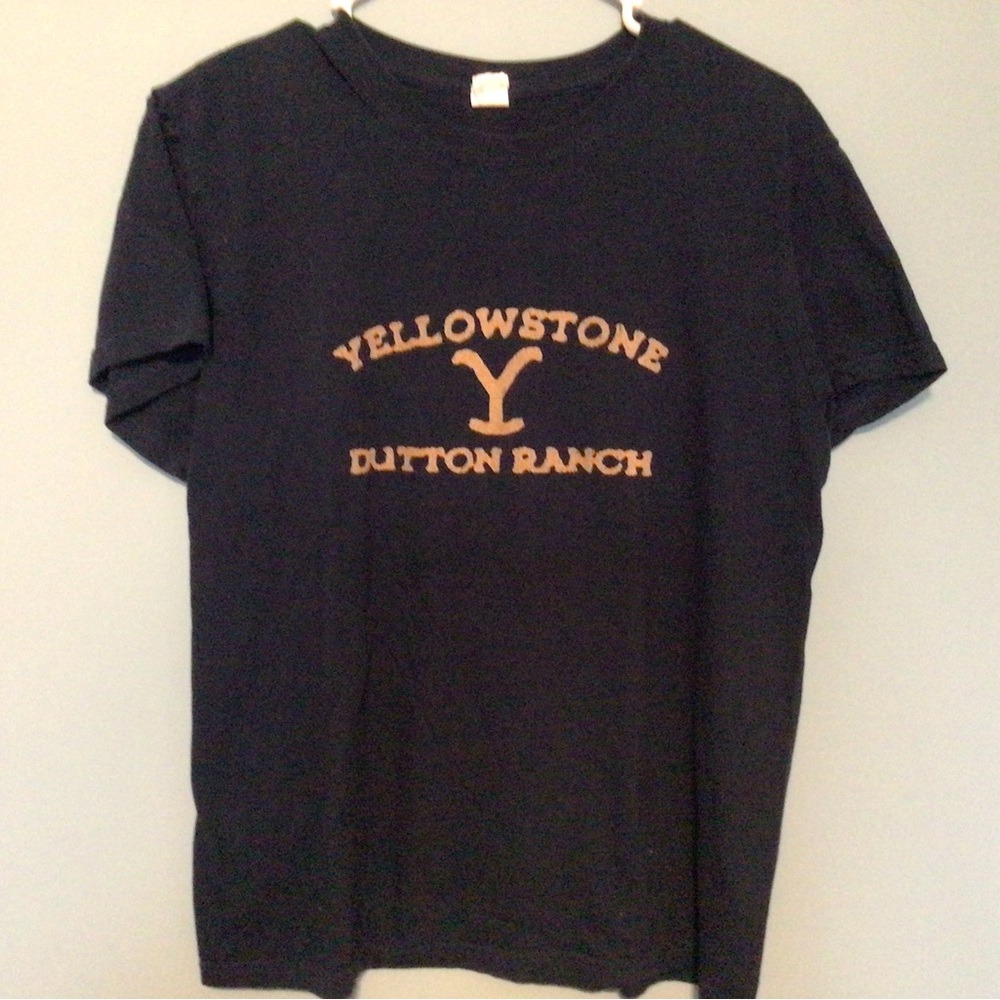 Yellowstone Dutton Ranch Black T-Shirt